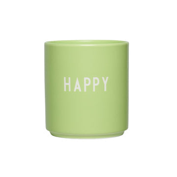 Design Letters - Lieblingsbecher HAPPY, lime