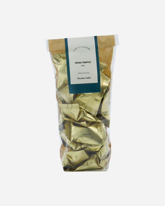 Nicolas Vahé - Cocoa Truffle with mint
