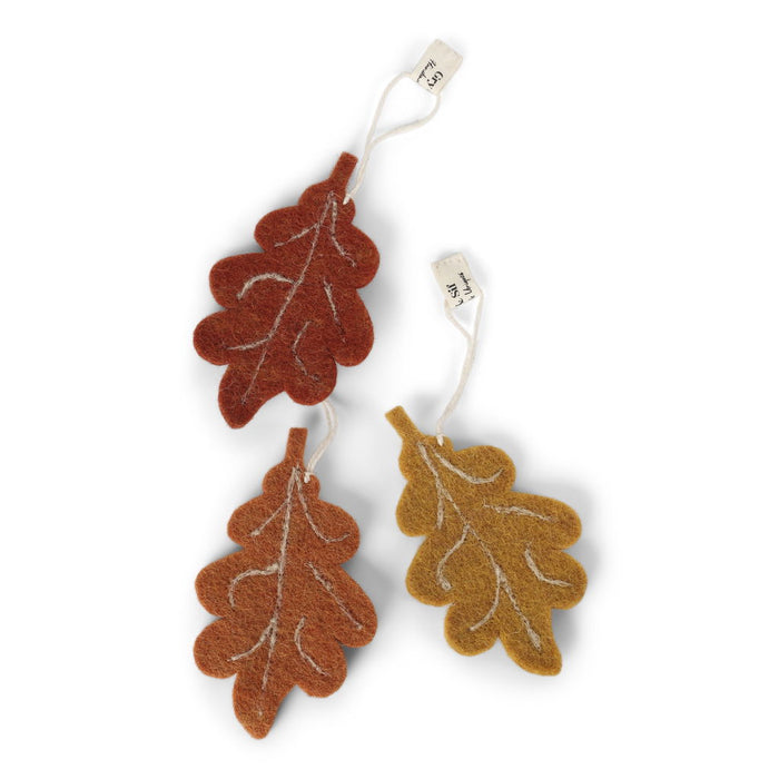 Gry & Sif - Oak Leaves, Set of 3