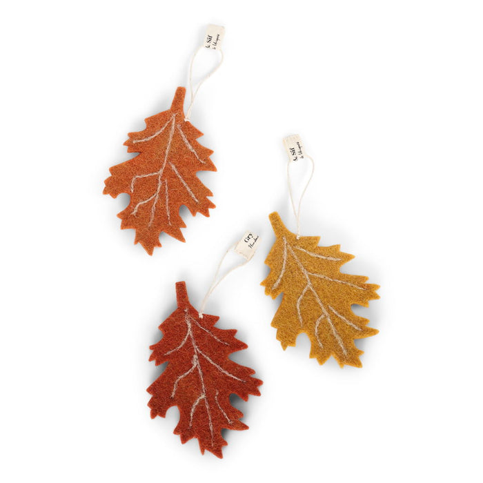 Gry & Sif - Birch Leaves, Set of 3
