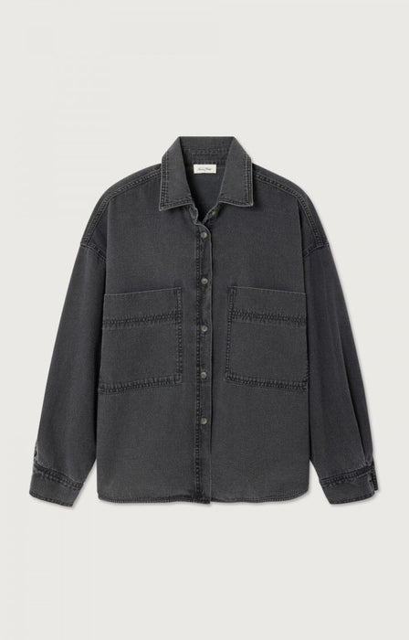 American Vintage - Jeanshemd Jazy, black
