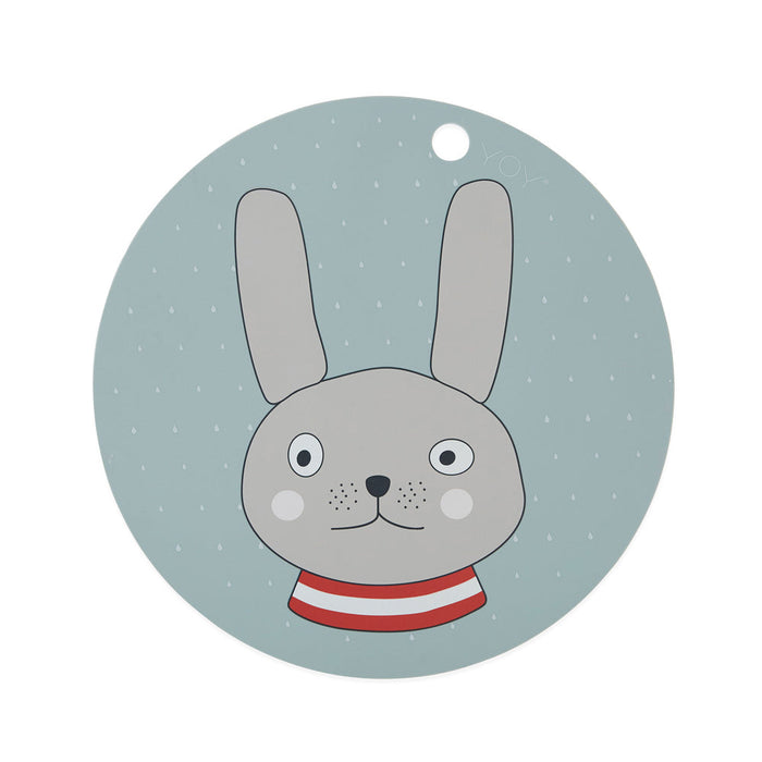 OYOY - Tischset Rabbit, minty
