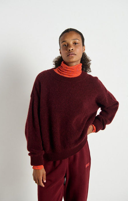 American Vintage - Pullover VITOW, grenat chine