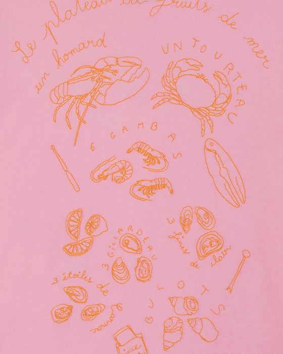 Maison Labiche - T-Shirt "Art", waterlily wash