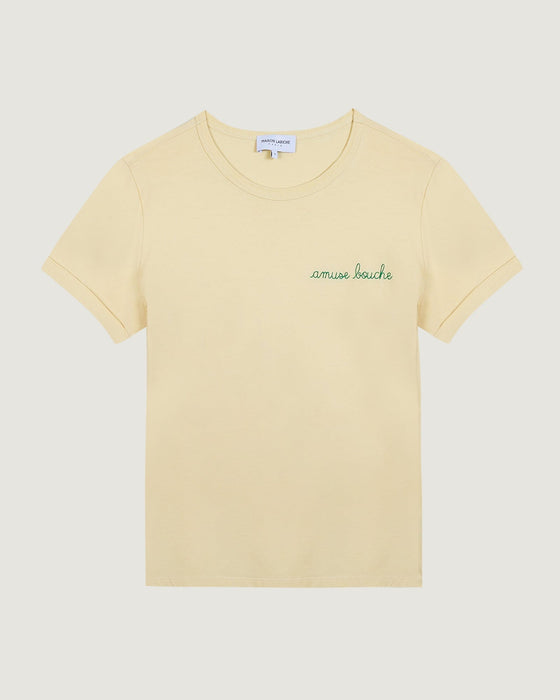 Maison Labiche - T-Shirt "Amuse", vanilla