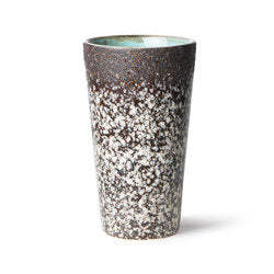 HK Living - 70s ceramics, Latte Mug, mud