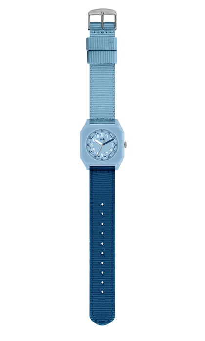 mini kyomo - Kinder Armbanduhr, Blue Cotton Candy