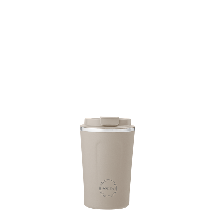 Aya & Ida - CUP2GO 380ml, cream beige