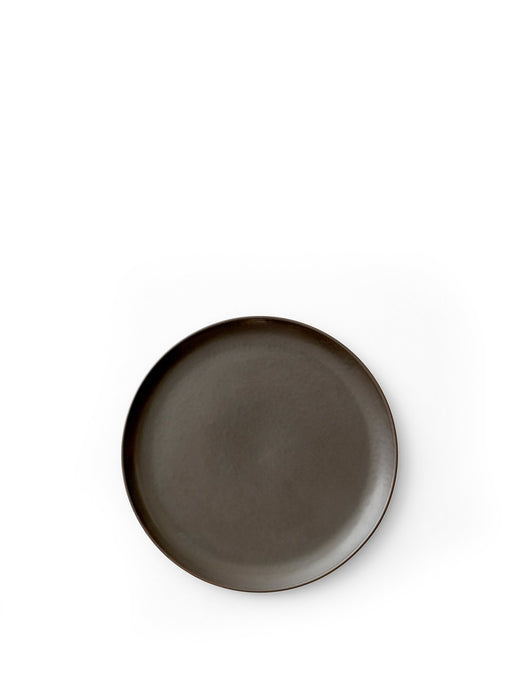 Audo Copenhagen - New Norm Side Plate 19cm - Dark Glazed
