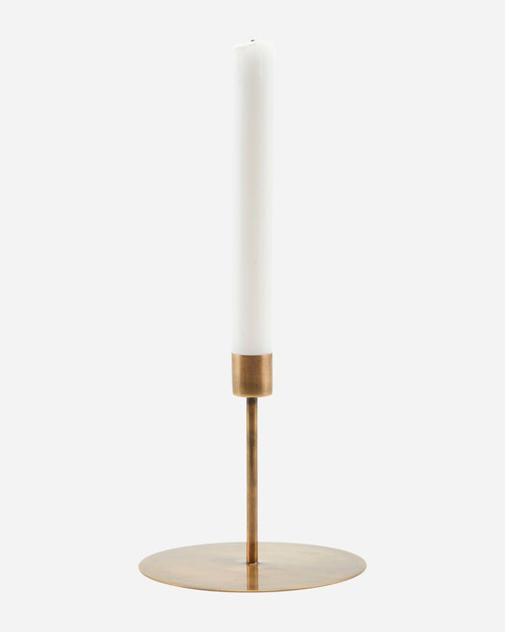 House Doctor - Kerzenhalter, Anit, Antique brass, breit