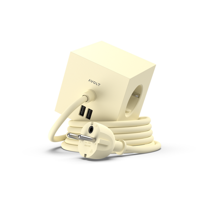 Avolt - Square 1 USB & Magnet lime