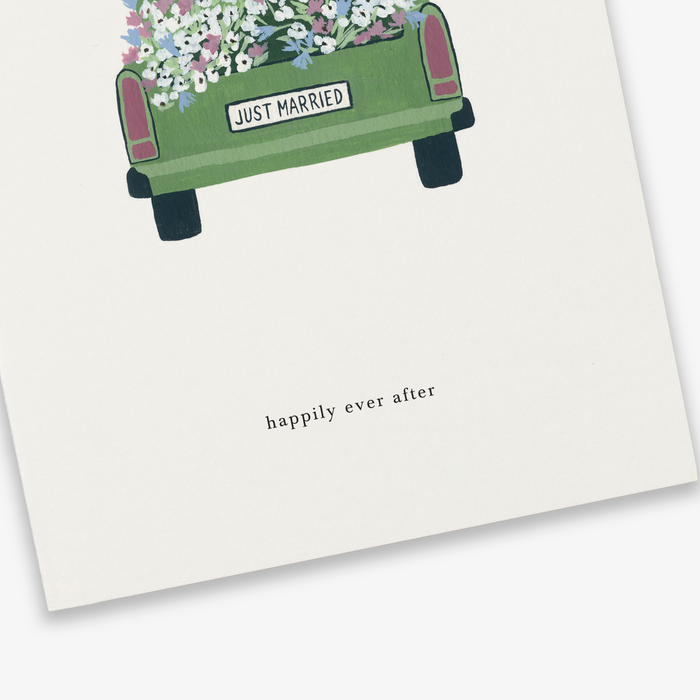KARTOTEK - Greeting Card, Wedding Car