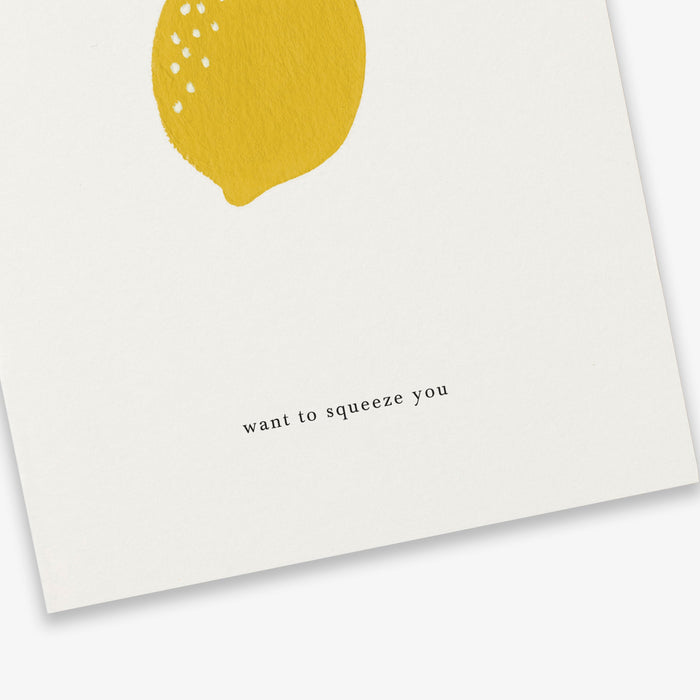 KARTOTEK - Greeting Card, Lemon