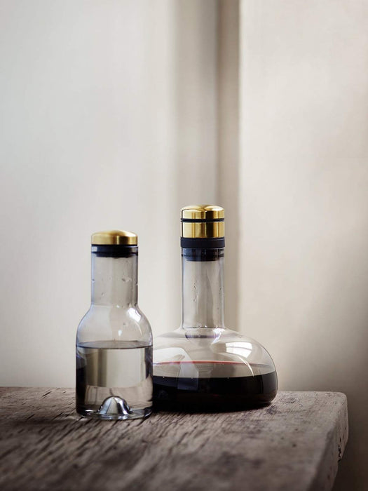 Audo Copenhagen - Water Bottle 0,5L - Smoke/Brass