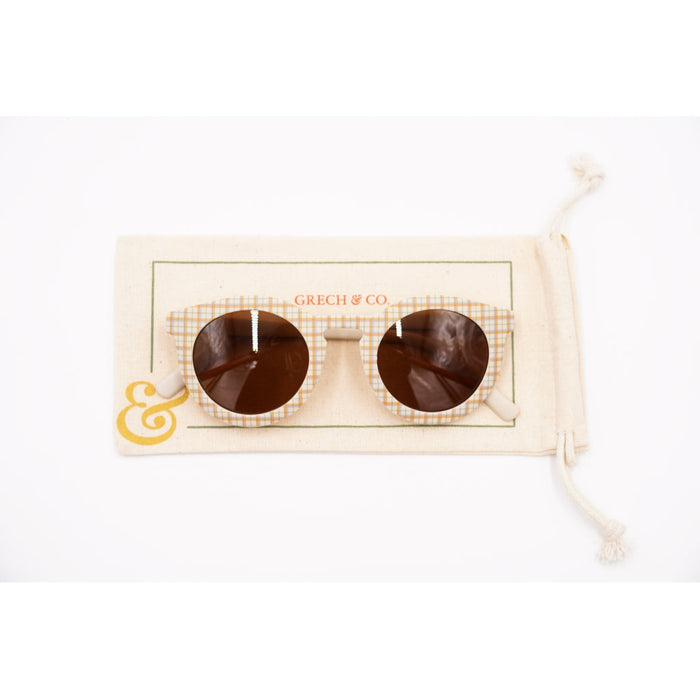 Grech & Co. - Sonnenbrillen für Kids, Plaid Pattern