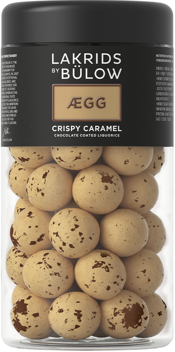 Lakrids by Bülow - REGULAR ÆGG Crispy Caramel / 295g