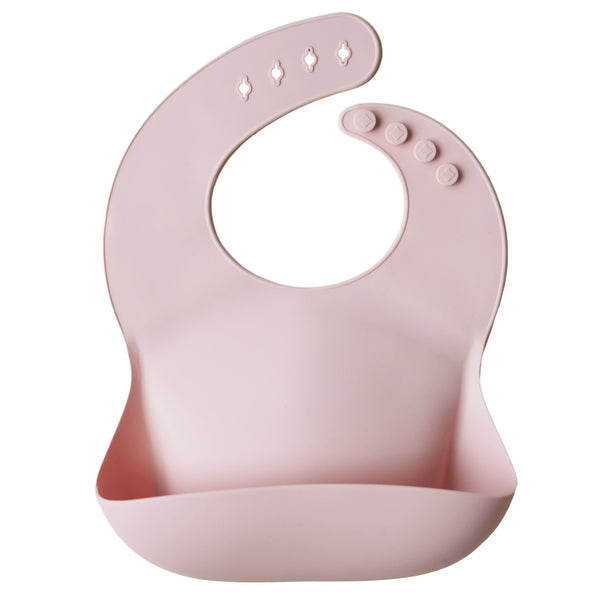 Mushie - Silicone Bib, blush