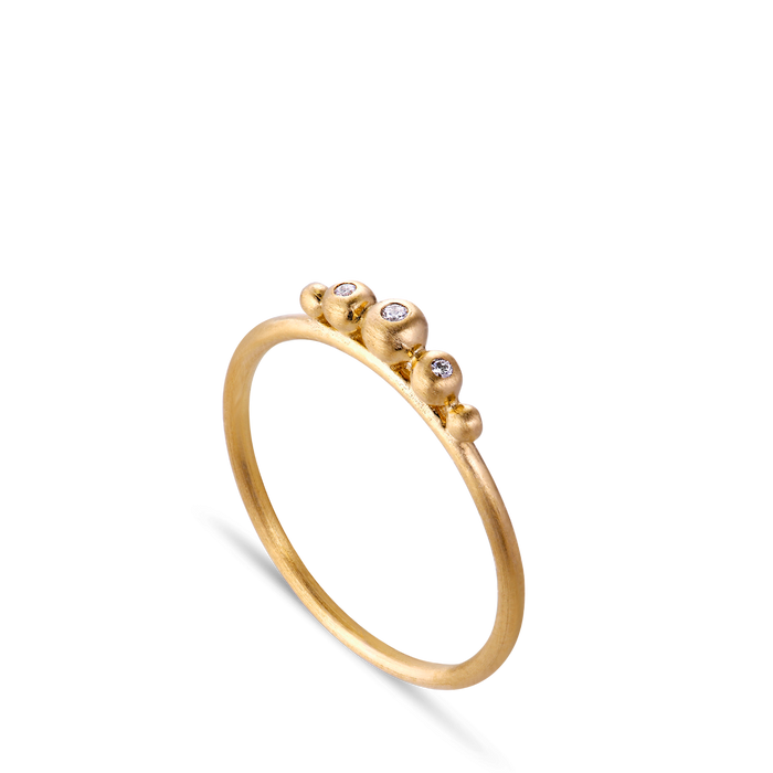 Jane Kønig - Medium Diadem Ring, gold-plated sterling silver
