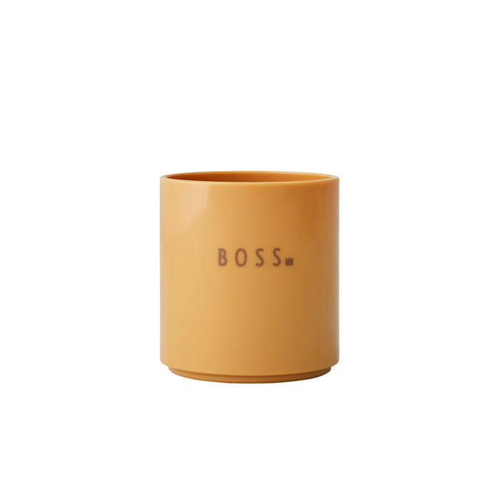 Design Letters - Mini-Lieblingsbecher BOSS / Mustard