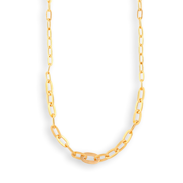 Jane Kønig - Row Necklace, gold-plated sterling silver
