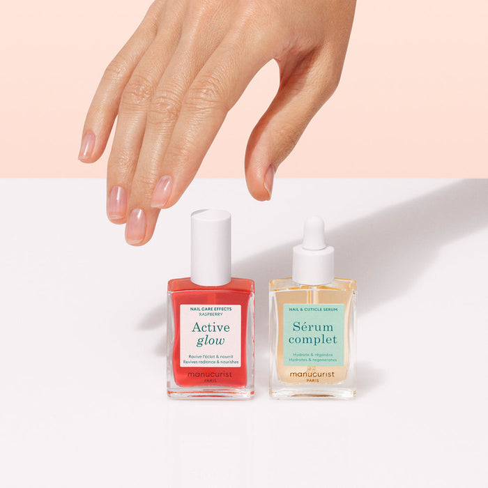 manucurist - HEALTHY GLOW DUO, Active Glow + Complete Serum Nail Care