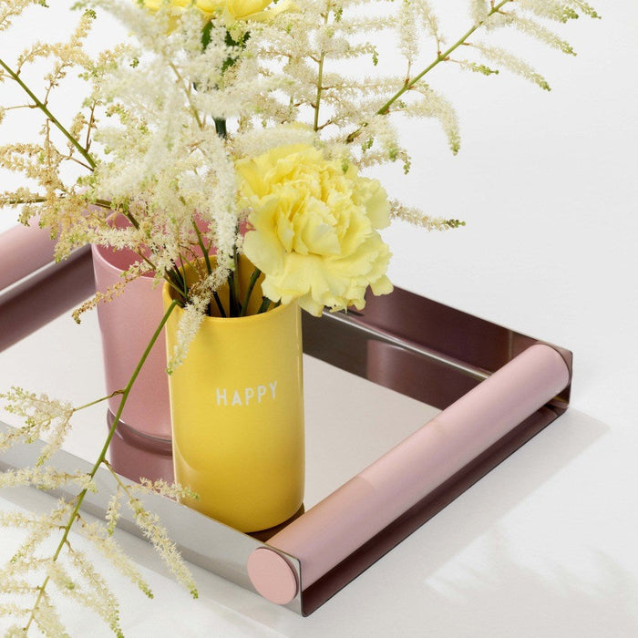 Design Letters - Favorite Vase HAPPY YELLOW