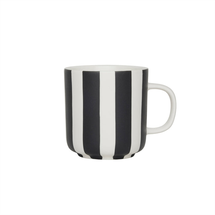 OYOY - Toppu Becher, white/black