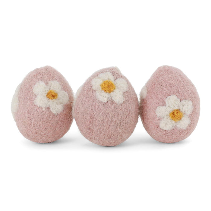 Gry & Sif - Egg Rose Flowers, Set of 3