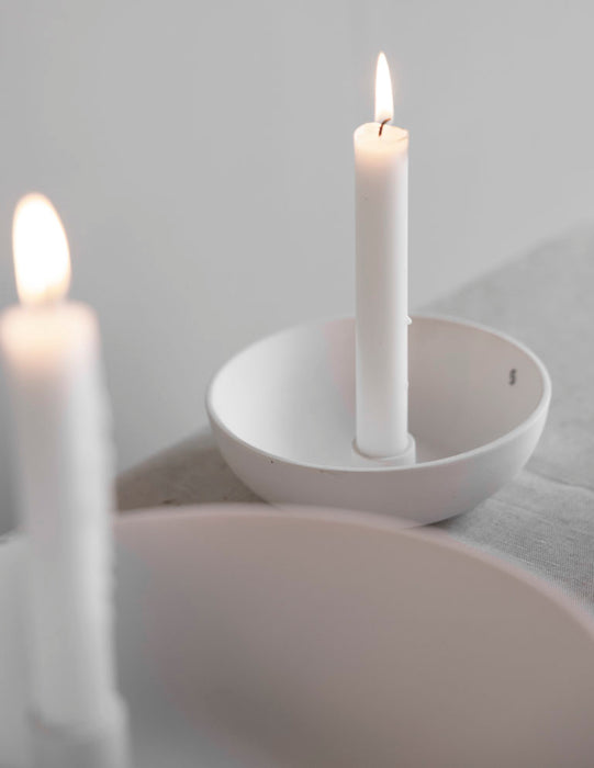 Storefactory- Lidatorp, small white candlestick