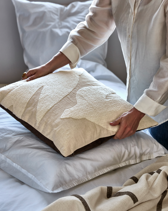 House Doctor - Kissenhülle, HDFly, off-white