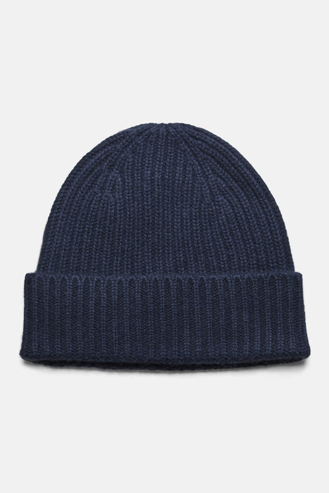 Mouleta - Kaschmir Beanie, navy (Farbe 490)