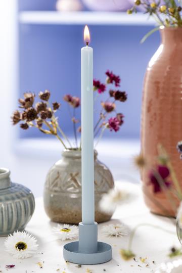 IB Laursen - Kerzenhalter für dünne Kerze, blau