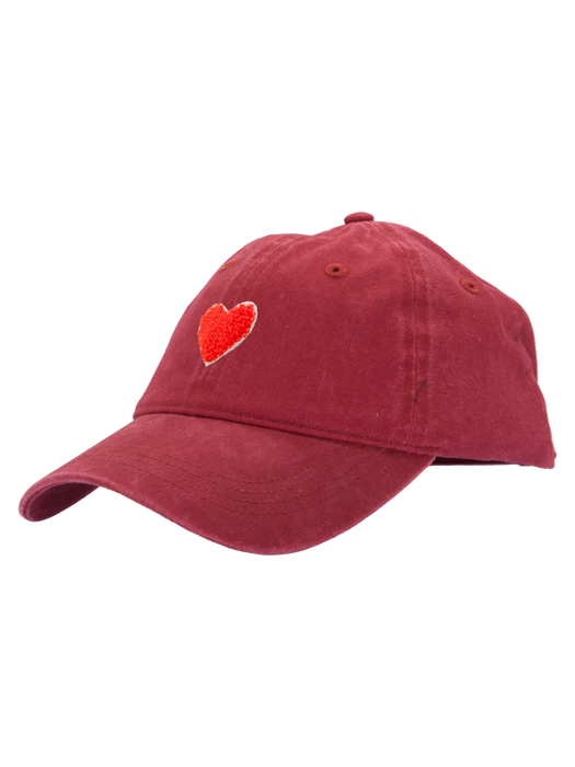 UNIO - Cap KOBE HEART, vintage red (Farbe 12)