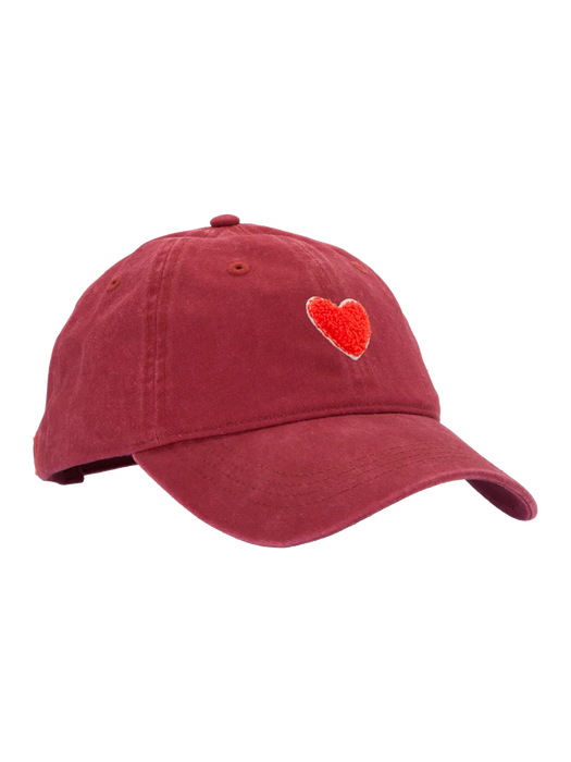UNIO - Cap KOBE HEART, vintage red (Farbe 12)