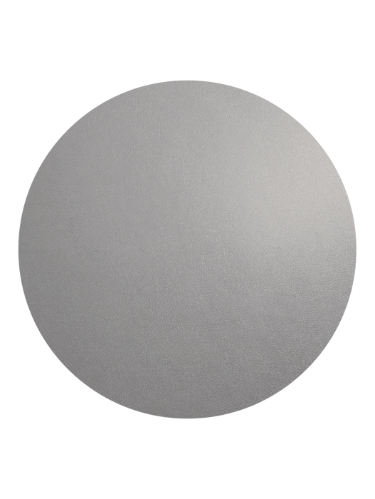 ASA - Tischset rund, leather optic cement