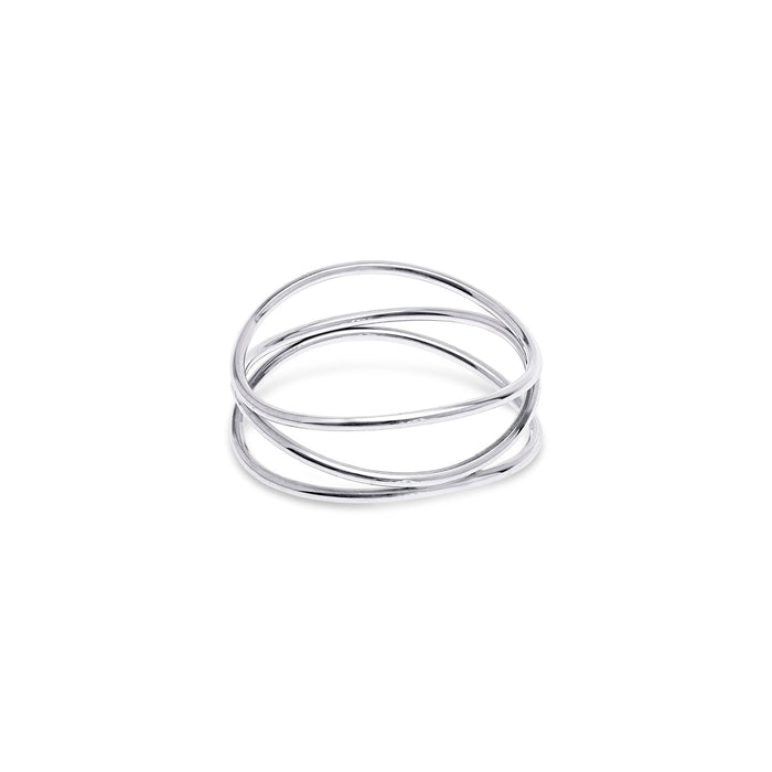 timi of Sweden - Maria, Interlocked, Ring, silber