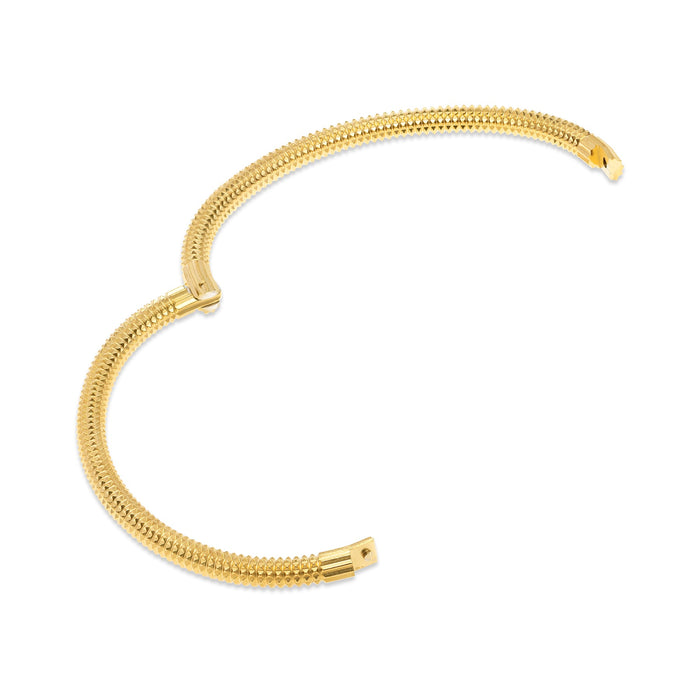 timi of Sweden - Laerke, Rounded Bracelet, gold