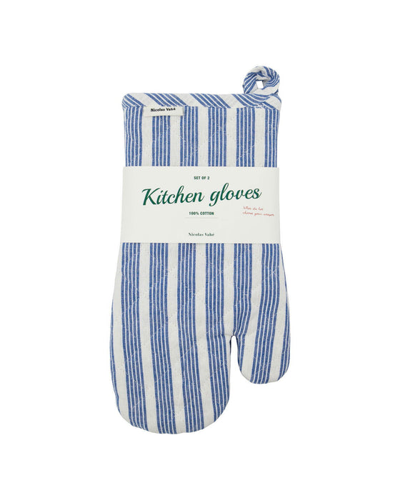 Nicolas Vahé - Kitchen Glove, NV Chef, blue / white