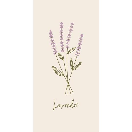 IB Laursen - Serviette Lavender, 16 Stk.