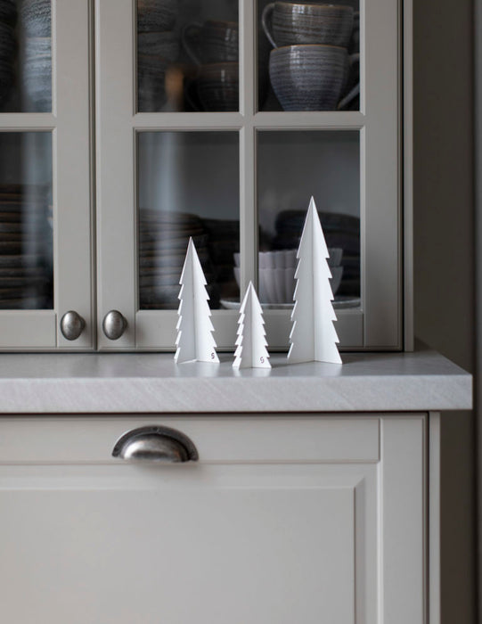 Storefactory - Gimdalen, medium white metal christmas tree