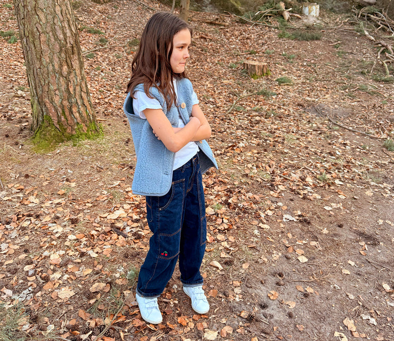 Alwero - Weste TYB Junior, icy blue