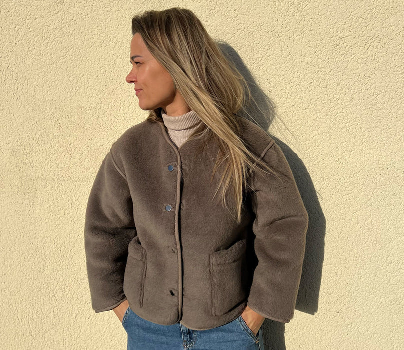 Alwero - Jacke CLOUDY LUX, mouse