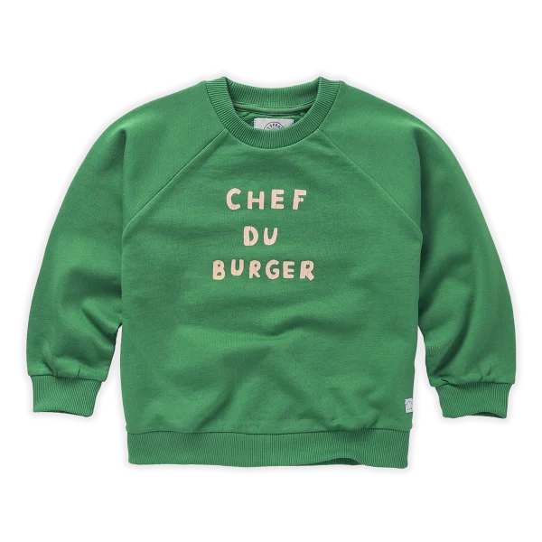 Sproet & Sprout - Sweatshirt Raglan Chef du Burger