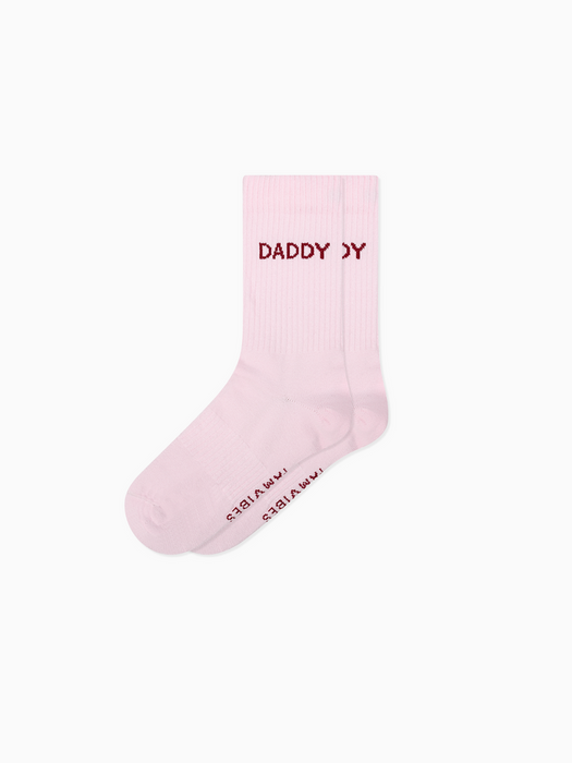 Famvibes - DADDY Socken, rose-burgundy