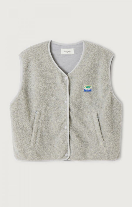 American Vintage - Weste HOKTOWN, fleece meliert