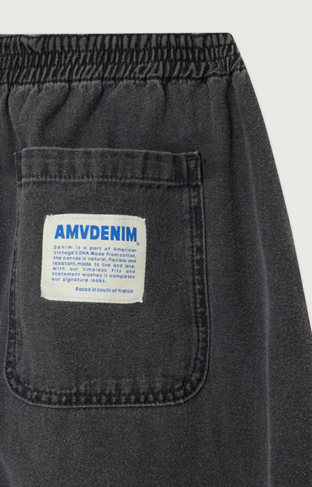 American Vintage - Jeansrock Jazy, black