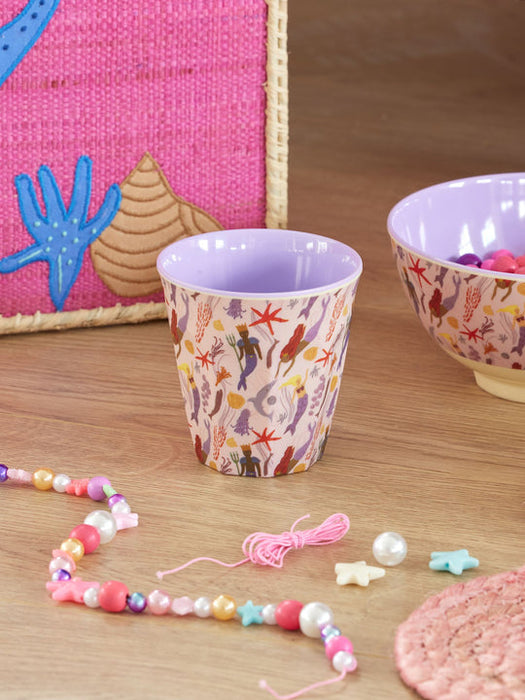 RICE - Melamine Cup with Mermaid Print