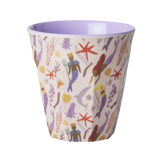 RICE - Melamine Cup with Mermaid Print