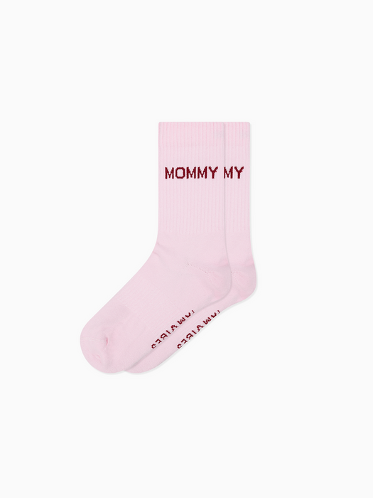 Famvibes - MOMMY Socken, rose-burgundy