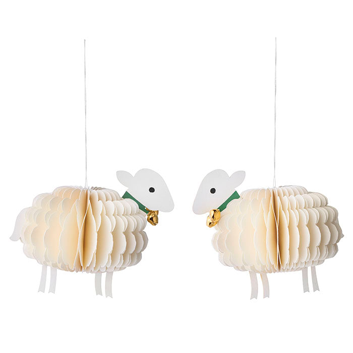 Bungalow - Honeycomb Sheep, off-white, S, 2er-Set